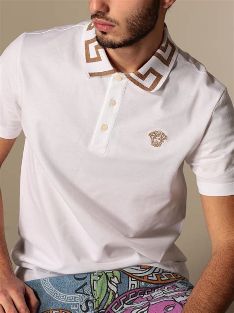 polo versace homme prix|versace polo shirts for men.